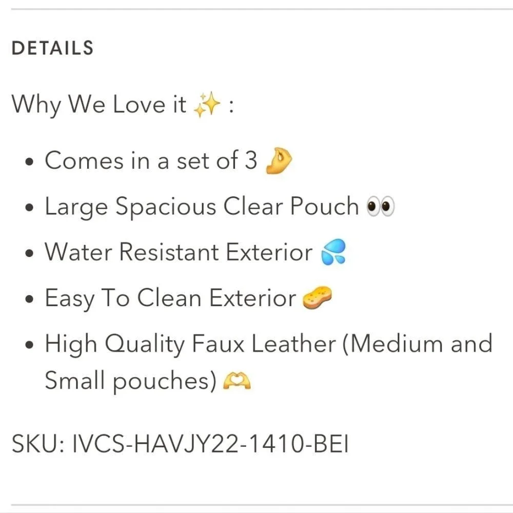 Impressions Havana Arch 3-PC Makeup Set‎
